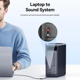  Cáp Chuyển Âm Thanh USB-C Male to 2RCA Male VENTION BIK (48K/16bit, DAC) 