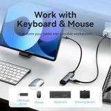  Đầu chuyển 2-in-1 USB 3.2 Gen 2 VENTION CCB (USB-C Male to USB-A Female/PD Power Supply, 100W, 10Gbps) 