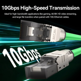  Đầu Nối Mạng Cat6A Shielded Toolless 8P8C RJ45 Modular Plug VENTION IDP 