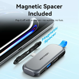  HUB Chuyển Đa Năng 4-in-1 USB-C Cable-Free VENTION THY (10Gbps, 100W, 4K@60Hz) 
