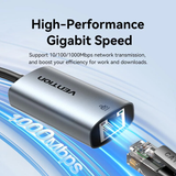  Đầu Chuyển Mạng LAN USB-A to Gigabit Ethernet Adapter VENTION CEZ 