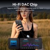  Đầu Chuyển Âm Thanh USB-C Male to 3.5mm Female Kèm Cổng Sạc Nhanh VENTION BIG (PD60W, 32bit/384KHz, Hi-Fi, DAC) 