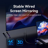 HUB Chuyển Đa Năng 6-in-1 USB-C Wireless HDMI VENTION TPV (3A + 1C, 5Gbps) 