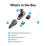  Đầu Nối Mạng Cat8 Shielded RJ45 Modular Plug VENTION ZGR (40Gbps, 2000MHz) 