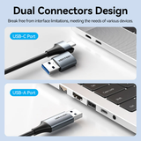  Đầu Chuyển Mạng LAN USB-C/USB-A to Gigabit Ethernet Adapter VENTION CFQ 