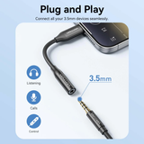  Đầu Chuyển Âm Thanh USB-C Male to 3.5mm Female Audio Adapter VENTION BII (48KHz@16bit, OMTP&CTIA, DAC) 