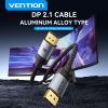  Cáp DisplayPort2.1 VENTION HGB 16K (16K@60Hz / 10K@60Hz / 8K@240Hz / 4K@360Hz / 2K@480Hz / 1080P@540Hz, HDR10+, HDCP 2.2, DSC 1.2a, 54Gbps, 3D Stereoscopic Imaging, FEC, NVIDIA G-Sync, AMD FreeSync Premium Pro, DSC, 32-bit audio) 