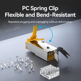  Đầu Nối Mạng Cat6A FTP Shock-Resistant 8P8C RJ45 VENTION IDO (10Gbps, 500MHz) 
