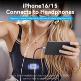  Đầu Chuyển Âm Thanh USB-C Male to 3.5mm Female Kèm Cổng Sạc Nhanh VENTION BIG (PD60W, 32bit/384KHz, Hi-Fi, DAC) 