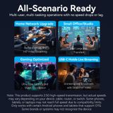  Đầu Chuyển Mạng LAN Type-C/USB-A to 2.5G Ethernet VENTION CFU (2.5Gbps, 0.15m) 