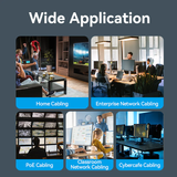  Đầu Nối Mạng Âm Tường Cat6 VENTION IRF (1000Mbps, T568A & T568B, Match with Wall Plate) 