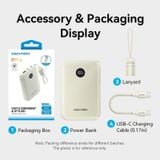  Pin Dự Phòng VENTION FKA 10000mAh 22.5W (CCC / 3C Certification, With Type-C Built-in Cable, Digital Display) 