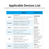  Đầu Chuyển Type-C to DP 4K VENTION TCC (4K@60Hz) 