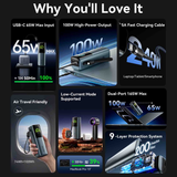  Pin Dự Phòng VENTION FKF 20000mAh 165W (PD3.0 & PPS & UFCS, TFT Digital Display) 