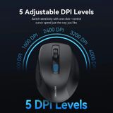  Chuột Không Dây Công Thái Học VENTION KTH (2.4GHz, 4000DPI, 5-Level DPI Adjustment, 6 Buttons, ≤10m, AA Battery) 