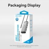  Hub Mở Rộng Kết Nối Đa Năng VENTION CNB (Type-C to HDMI/USB3.0*3/PD) 