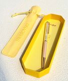  Bút ký Crystalline vô cực mạ vàng hồng - Crystalline ballpoint pen Infinity, Pink lacquered, Rose gold-tone plated 
