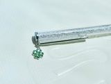 Bút ký Crystalline charm cỏ 4 lá xanh mạ Chrome - Crystalline ballpoint pen Clover, Green, Green lacquered, Chrome plated 