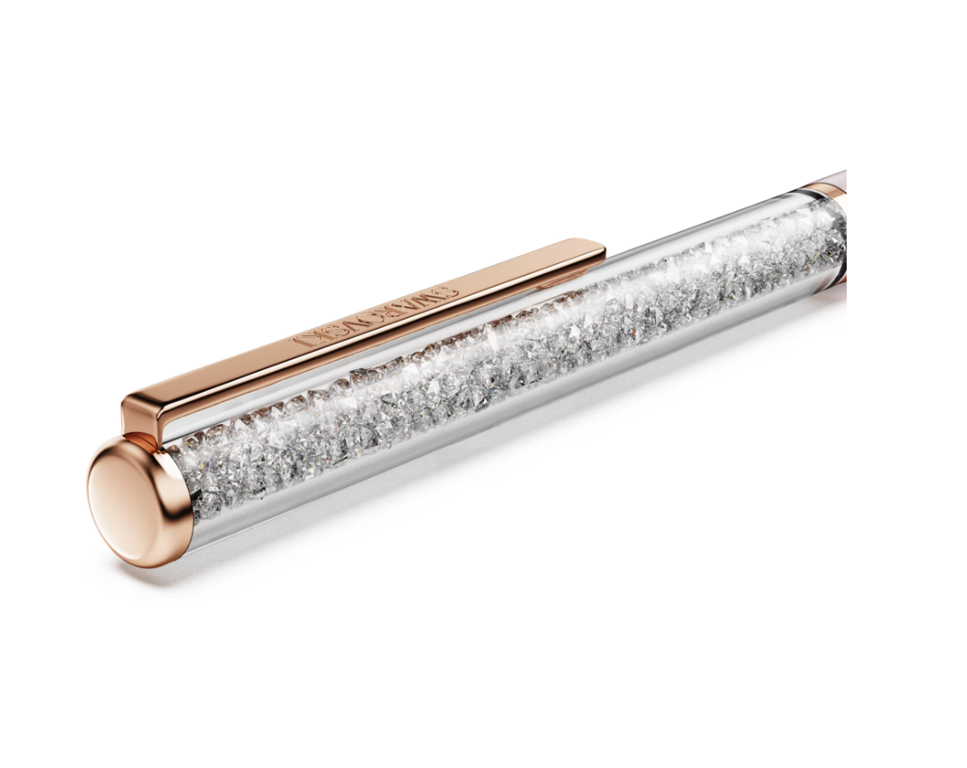 Bút ký Crystalline hồng - Crystalline ballpoint pen Pink, Pink lacquered, Rose gold-tone plated 