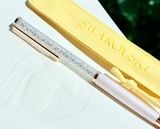  Bút ký Crystalline hồng - Crystalline ballpoint pen Pink, Pink lacquered, Rose gold-tone plated 