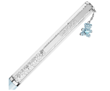  Bút ký Crystalline charm gấu Teddy xanh - Crystalline ballpoint pen Teddy, Blue, Blue lacquered, Chrome plated 