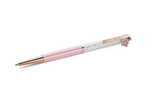  Bút ký Crystalline charm gấu Teddy hồng - Crystalline ballpoint pen Teddy, Pink, Pink lacquered, Rose gold-tone plated 