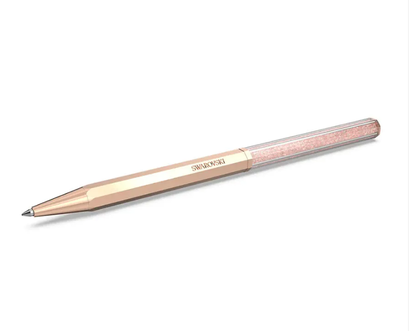 Bút ký Crystalline Octagon vàng hồng - Swarovski Crystalline, Octagon Shape, Rose Gold Tone, Rose Gold-Tone Plated 