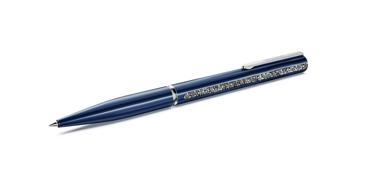  Bút ký Shimmer xanh mạ Chrome - Shimmer ballpoint pen Blue, Blue lacquered, Chrome plated 
