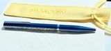  Bút ký Shimmer xanh mạ Chrome - Shimmer ballpoint pen Blue, Blue lacquered, Chrome plated 