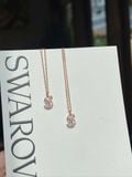  Dây chuyền thiên nga mixed cuts vàng hồng Swarovski - Swarovski Swan pendant Mixed cuts, Swan, White, Rose gold-tone plated 5738203 