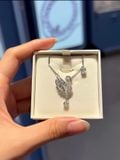  Dây chuyền thiên nga trắng mix ngọc trai Swarovski - Swarovski Swan pendant Swan, White, Rhodium plated 5723387 