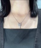  Dây chuyền thiên nga trắng mix ngọc trai Swarovski - Swarovski Swan pendant Swan, White, Rhodium plated 5723387 