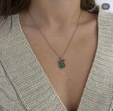  Dây chuyền thiên nga iconic pha lê xanh ngọc bích Swarovski - Swarovski Iconic Swan Pendant, Green, Rose Gold-Tone Plated 5650067 