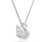  Dây chuyền thiên nga đá nhảy mixed cuts hồng Swarovski - Swarovski Swan pendant Mixed cuts, White 5732412 