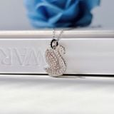  Dây chuyền thiên nga đính pha lê trắng - Swan pendant Swan, Medium, White, Rhodium plated 