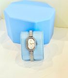  Dextera bangle watch Swiss Made, Metal bracelet, Silver tone, Stainless stee 