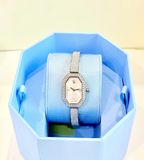  Dextera bangle watch Swiss Made, Metal bracelet, Silver tone, Stainless stee 