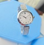  Illumina watch Swiss Made, Metal bracelet, Silver tone, Stainless steel 