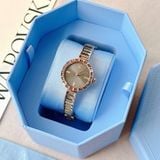  Matrix Bangle watch Swiss Made, Crystal bracelet, Stainless steel 