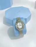  Matrix octagon watch Metal bracelet, Silver tone, Stainless steel 