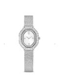  Matrix octagon watch Metal bracelet, Silver tone, Stainless steel 