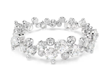  Lắc tay Swarovski Constella mixed cuts trắng - Swarovski Constella bracelet, Mixed cuts, White, Rhodium plated 