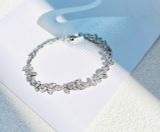 Lắc tay Swarovski Diapason hoa pha lê trắng - Swarovski Diapason bracelet, Mixed cuts, White, Rhodium plated 