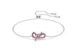  Lắc tay Swarovski Lifelong Bow nơ hồng - Swarovski Lifelong Bow bracelet, Bow, Pink, Rhodium plated 