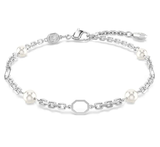  Lắc tay Swarovski Symbolica Carrier trắng bạc - Swarovski Symbolica Carrier Bracelet 