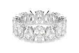  Nhẫn Matrix Vittore giác cắt quả lê tone trắng bạc - Matrix Vittore ring Pear cut, White, Silver-tone finish 