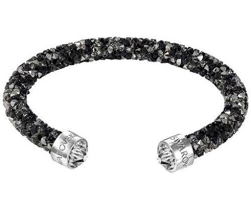  Vòng tay cứng Swarovski Crystaldust đen size S - Swarovski Crystaldust Dark Bangle Cuff size S 