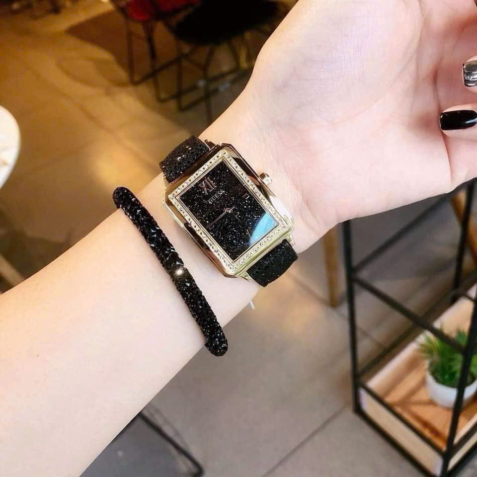  Vòng tay cứng Swarovski Crystaldust đen size S - Swarovski Crystaldust Dark Bangle Cuff size S 