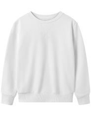 Áo Sweater Trắng Basic – Sweater Trơn Nam Nữ, Vải Dày Mịn, Form Rộng Hot Trend