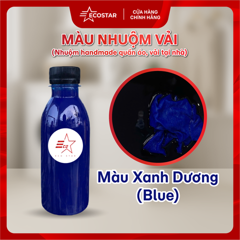 Màu nhuộm vải Ecostar, Màu nhuộm tái chế quần áo cũ tại nhà, Màu nhuộm phụ kiện vải, giày và mũ vải
